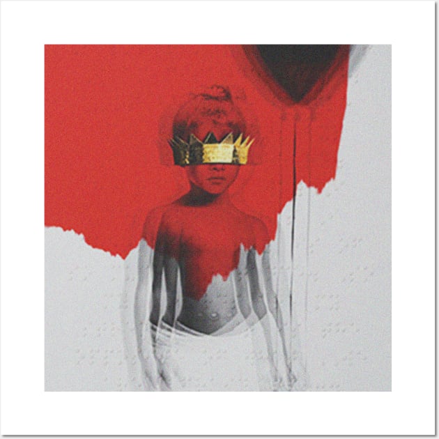 Rihanna anti retro Wall Art by nurkaymazdesing